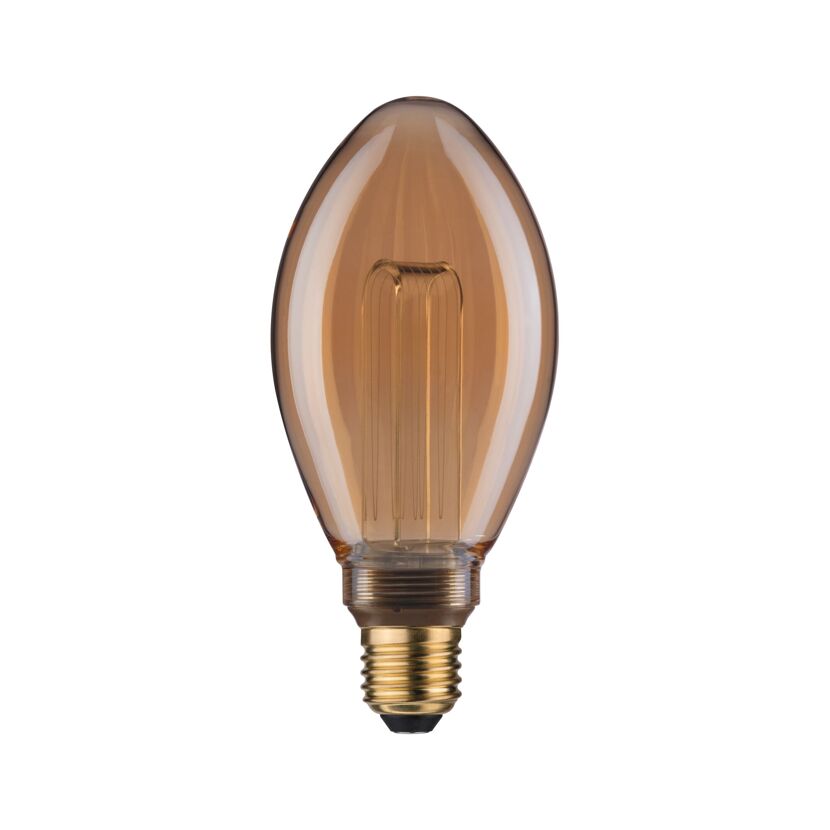 LED-Lampe "Inner Glow" E27 bernsteinfarben
