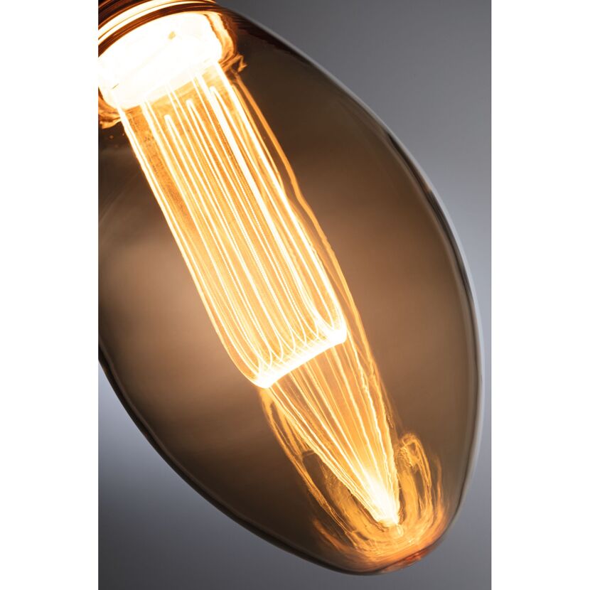 Leuchtende LED-Glühbirne