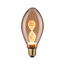 LED-Birne B75 'Inner Glow Helix' E27 3,5 W 180 lm gold