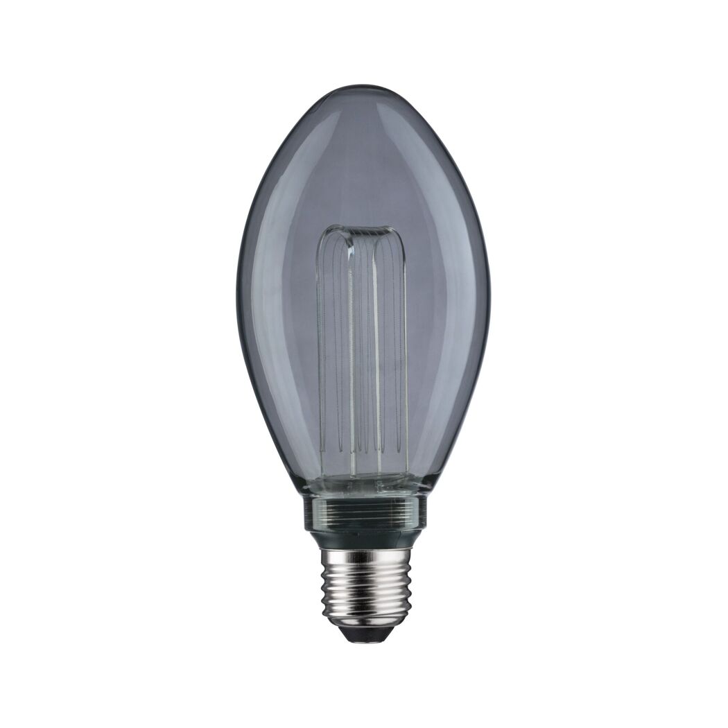 LED-Leuchtmittel 'Inner Glow' Kerze smoky E27 3,5 W 80 lm warmweiß