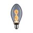 LED-Birne B75 'Inner Glow Helix' E27 3,5 W 90lm goldlicht Rauchglas