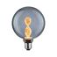 LED-Globe G125 'Inner Glow Helix' E27 3,5 W 90lm goldlicht Rauchglas