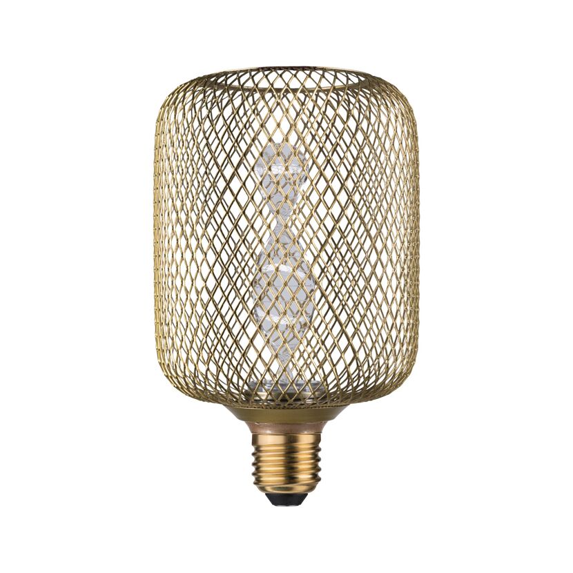 LED-Leuchtmittel 'Metallic Glow Zyl Helix' E27 3,5 W 130 lm