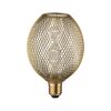 LED-Leuchtmittel 'Metallic Glow' Globe gold E27 3,5 W 130 lm warmweiß