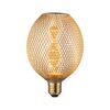 LED-Leuchtmittel 'Metallic Glow' Globe gold E27 3,5 W 130 lm warmweiß