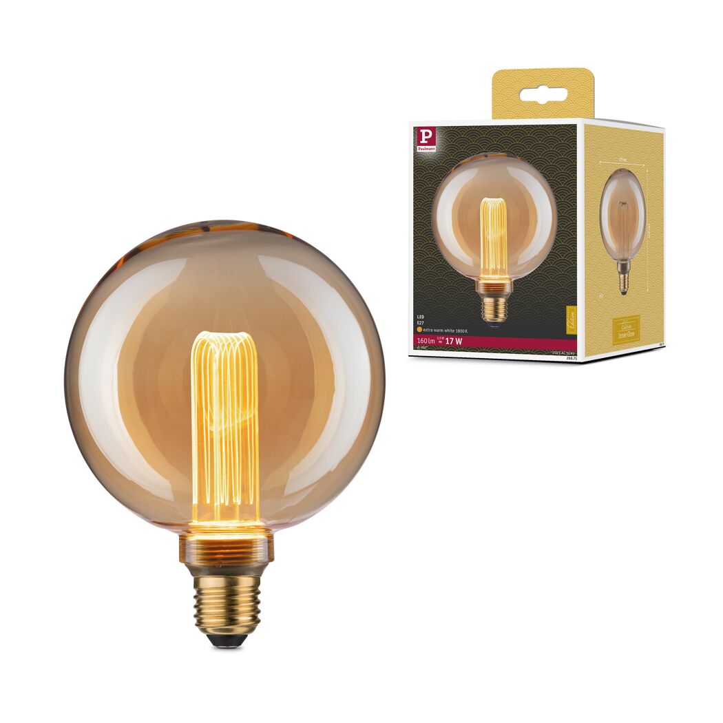 LED-Leuchtmittel 'Inner Glow' Globe gold E27 3,5 W 160 lm warmweiß