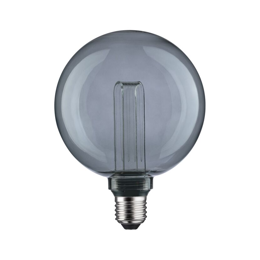 LED-Globe G125 'Inner Glow Arc' E27 3,5 W 80lm goldlicht Rauchglas