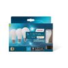 3er Pack LED-Lampen E27, matt, warmweiß