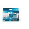 LED-Leuchtmittelset Tropfen matt E27 4,9 W 806 lm warmweiß 3 Stück
