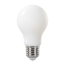 Eine matte LED-Lampe mit E27-Sockel.