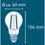 LED-Lampe E27 9,5 W 1521 lm