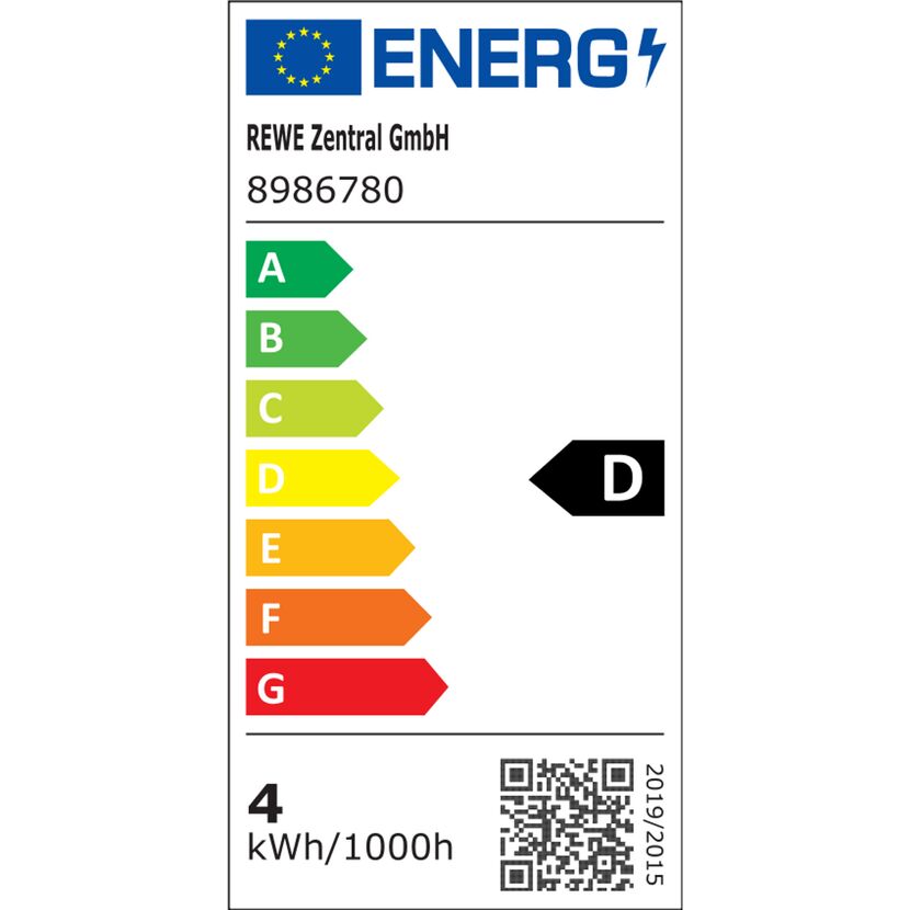 LED-Leuchtmittel Tropfen klar E27 3,4 W 470 lm warmweiß