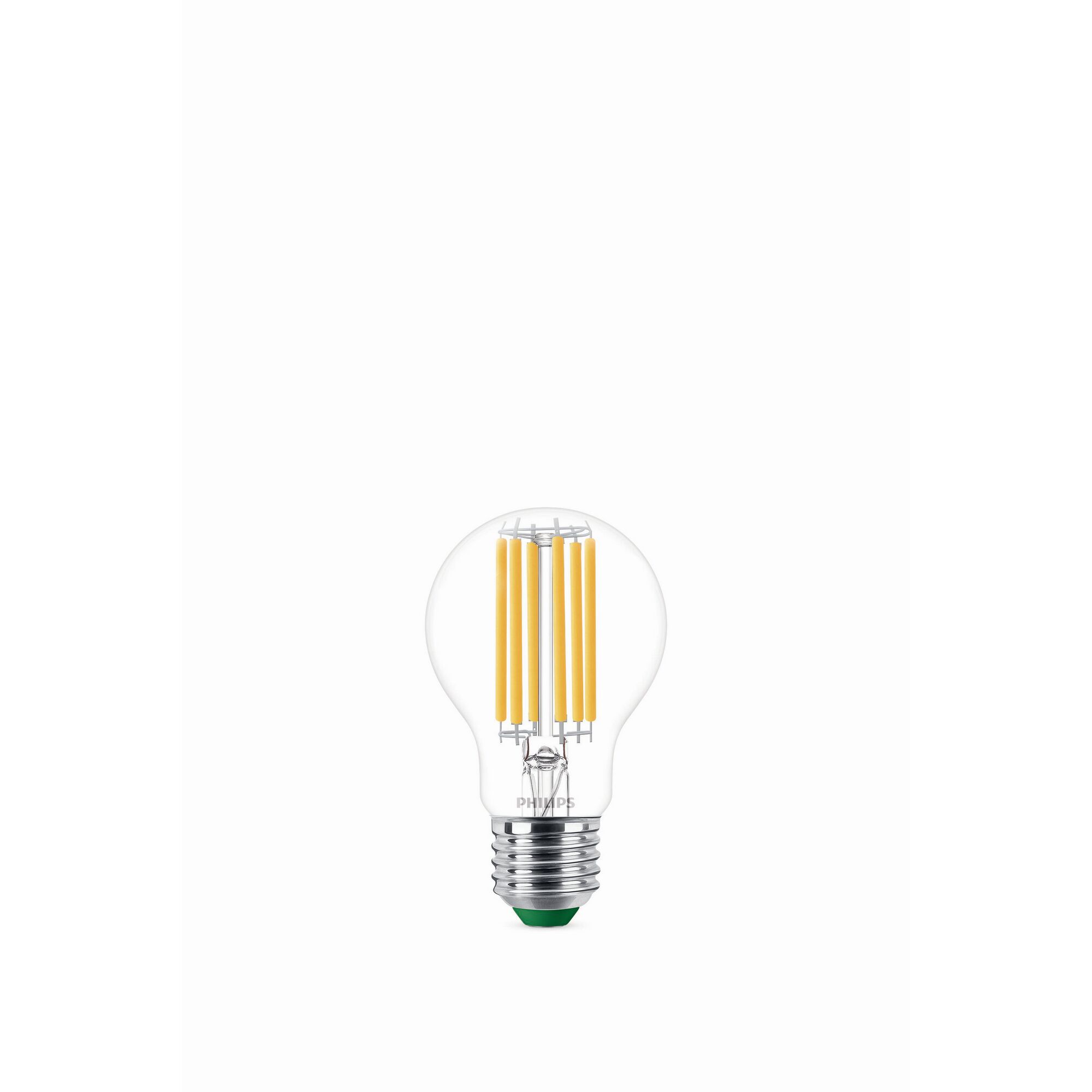 LED Lampe Philips, E27, klar