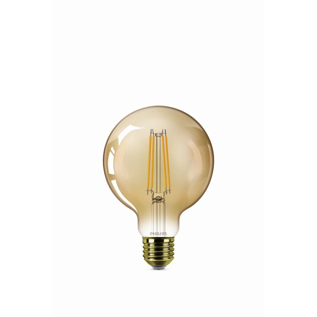 Philips LED-Leuchtmittel 'Classic' Globe gold E27