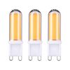 LED-Leuchtmittelset Stift gold G9 4,6 W 470 lm warmweiß 3 Stück