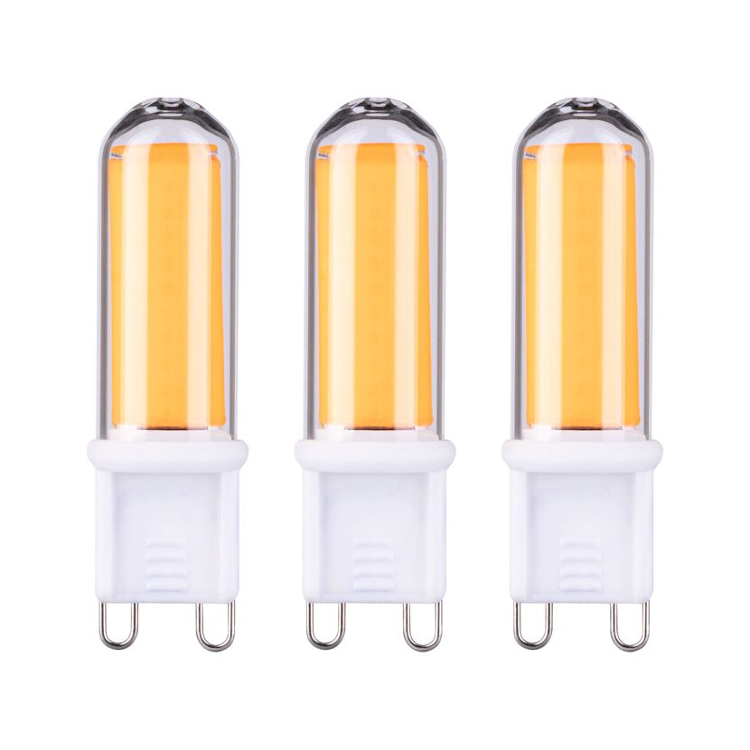 LED-Stiftsockel G9 4,6 W 470 lm 3er-Set