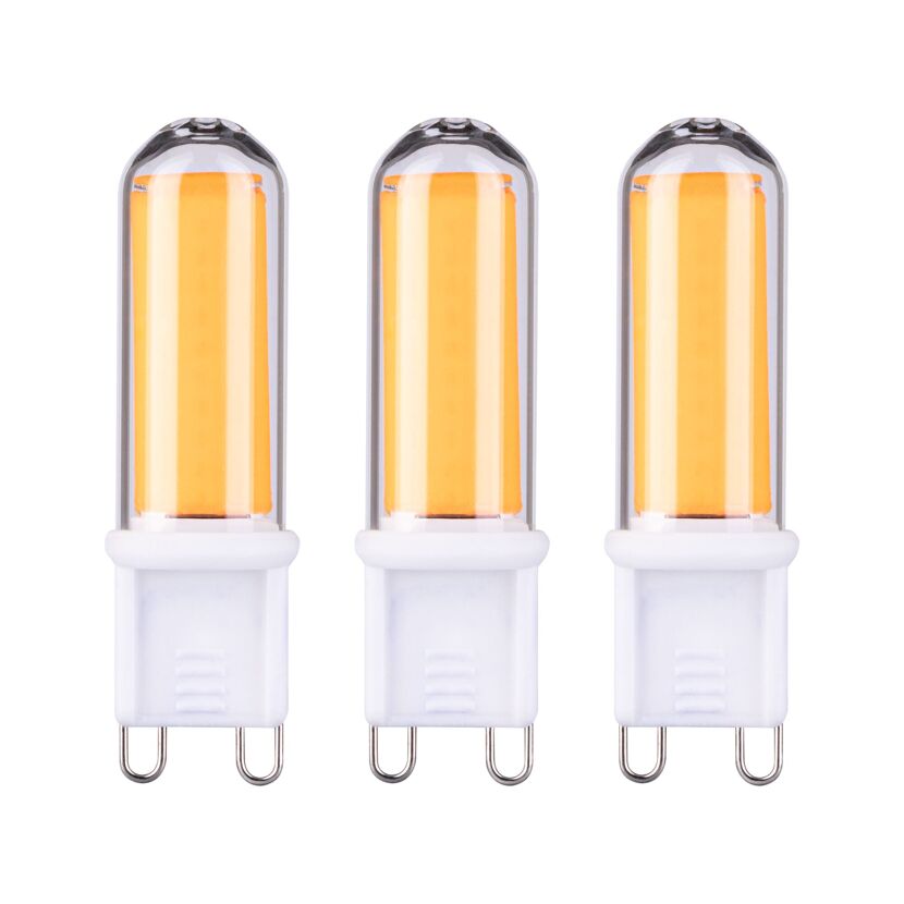 LED-Stiftsockel G9 4,6 W 470 lm 3er-Set