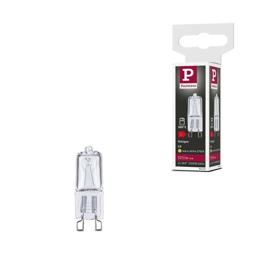 Halogen-Stiftsockel Backofen G9 25 W 225 lm