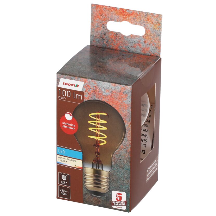 LED-Leuchtmittel E27 2 W 100 lm