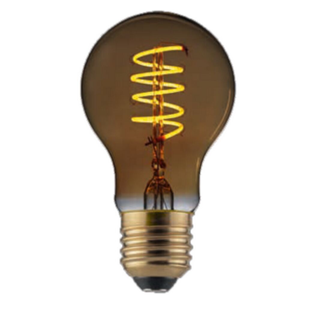 LED-Leuchtmittel dimmbar Standardform gold E27 2 W 100 lm warmweiß