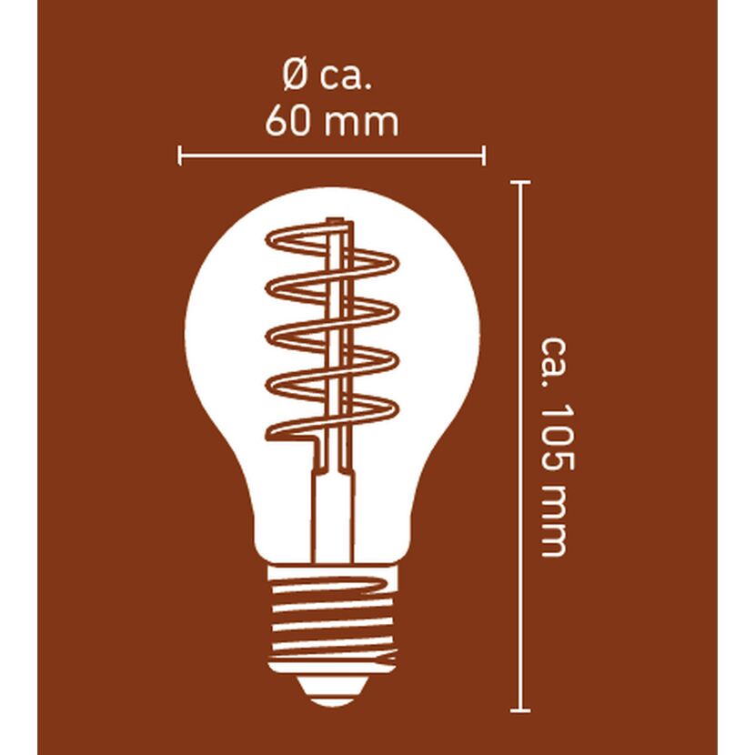 LED-Leuchtmittel E27 2 W 100 lm