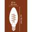 LED-Leuchtmittel E14 2 W 100 lm