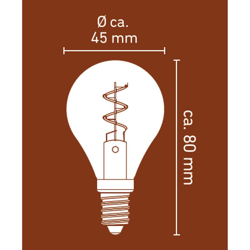 LED-Glühbirne mit E14 Sockel
