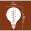 LED-Leuchtmittel E27 4,5 W 250 lm