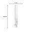 LED-Röhre 'CorePro' PLS 16,6 cm G23 5 W 520 lm warmweiß 3000 K