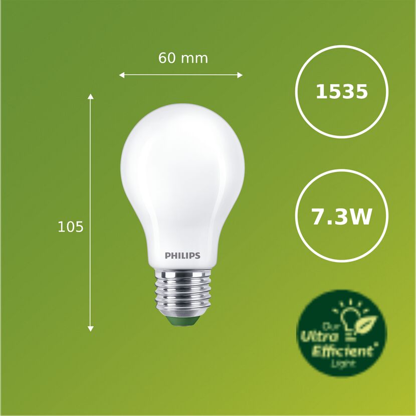 LED-Leuchtmittel 'Classic' E27 100 W A60 1535 lm matt dimmbar