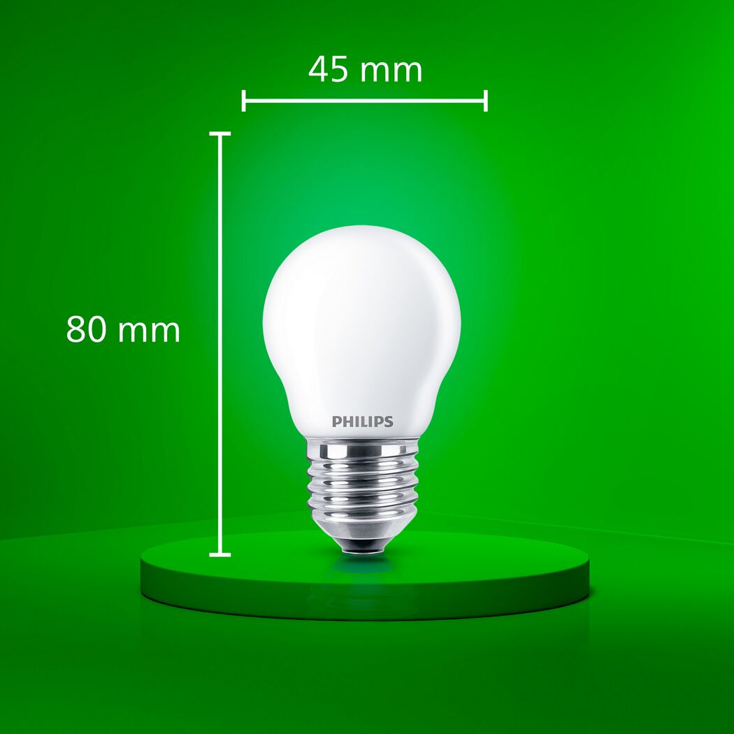 LED-Leuchtmittel 'Classic' Tropfen matt E27 40 W 485 lm warmweiß
