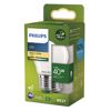 Verpackung des Philips LED-Leuchtmittels 'Classic' Tropfen matt E27.