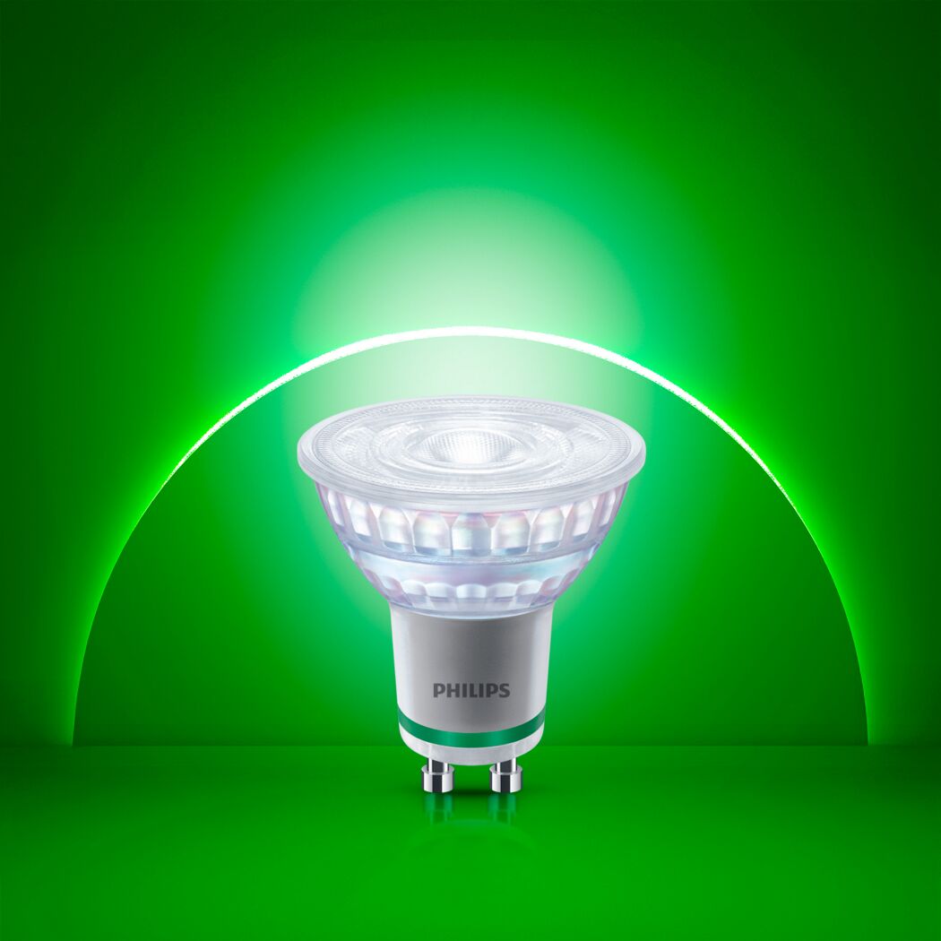 LED-Leuchtmittel dimmbar Reflektor klar GU10 50 W 400 lm warmweiß
