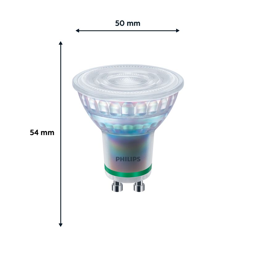 LED-Spot GU10 PAR16 50 W 375 lm klar dimmbar