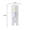 LED-Leuchtmittel Stift matt G9 25 W 220 lm warmweiß