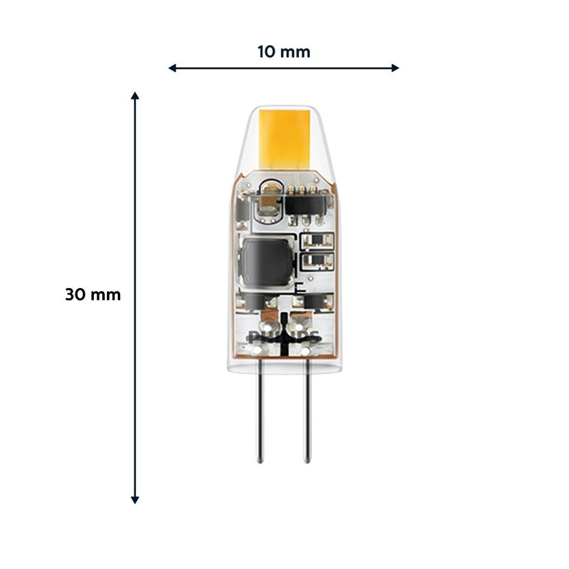 LED-Leuchtmittel 'Micro' G4 10 W 12 V 100 lm klar