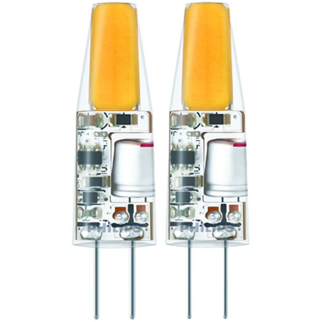 LED-Leuchtmittelset Stift klar G4 20 W 200 lm warmweiß 2 Stück