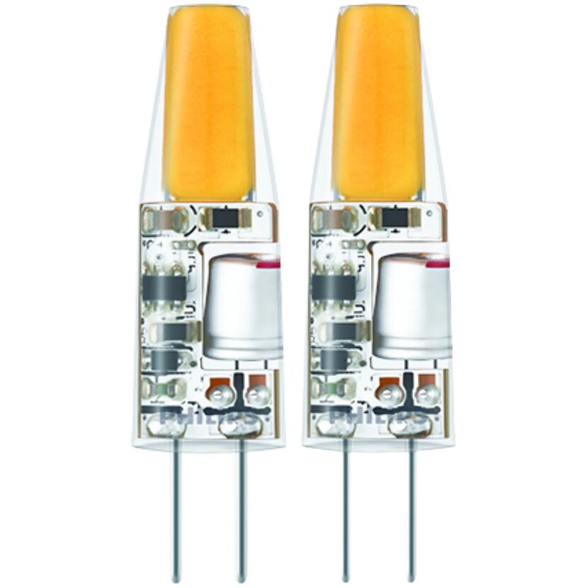 LED-Leuchtmittelset Stift klar G4 20 W 200 lm warmweiß 2 Stück