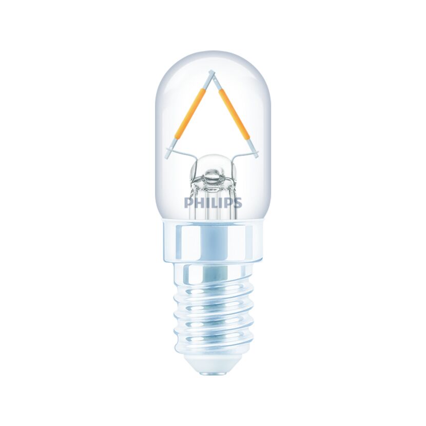 Philips LED-Leuchtmittel E14 Stift klar.