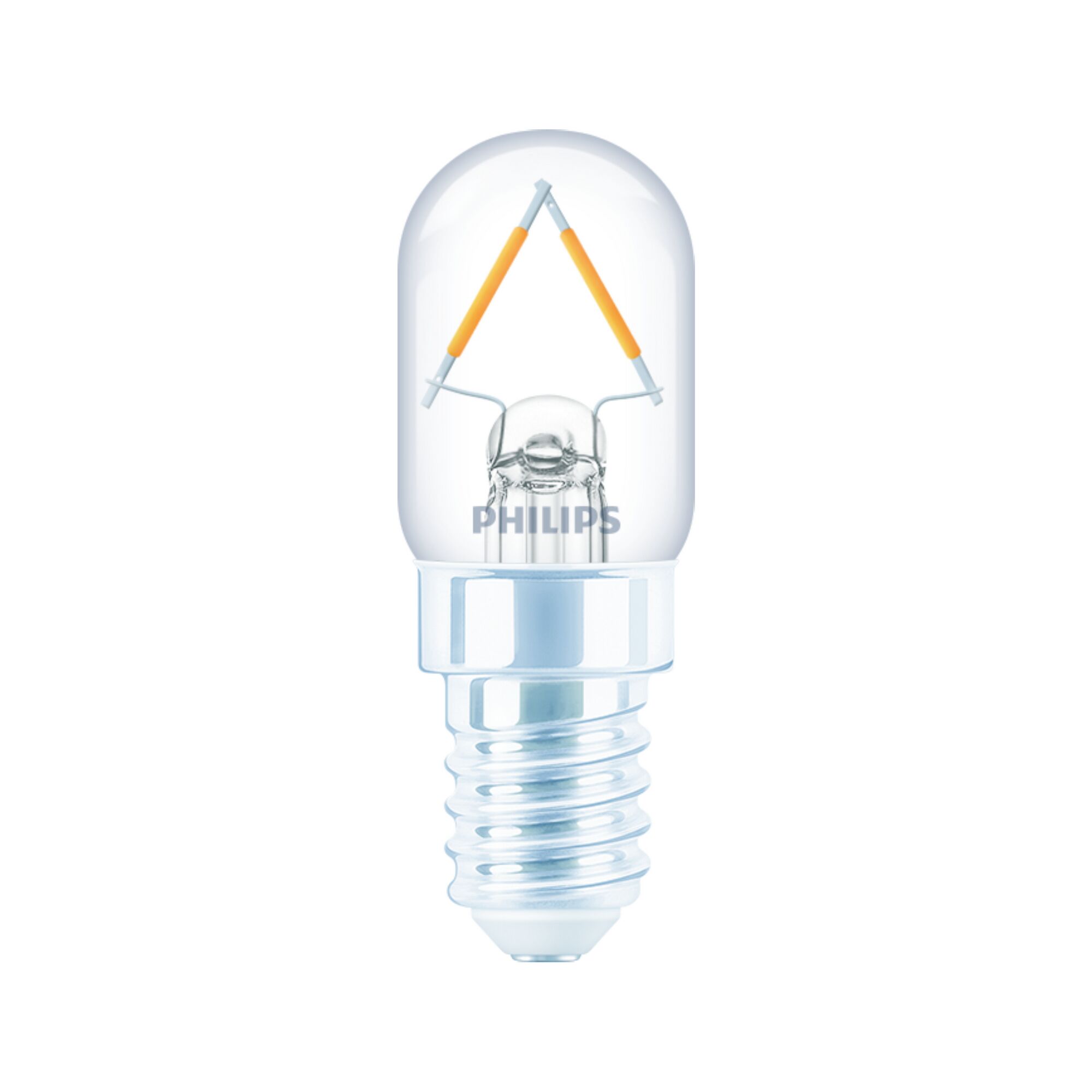 Philips LED-Leuchtmittel E14 Stift klar.