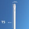 Philips LED-Leuchtmittel T5 mit Produktmaßen