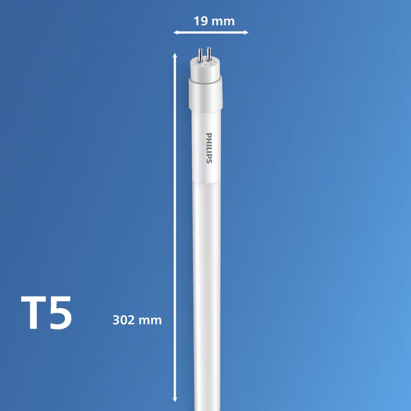 LED-Leuchtröhre 'Mini' T5 G5 4,5 W 630 lm 302 mm matt