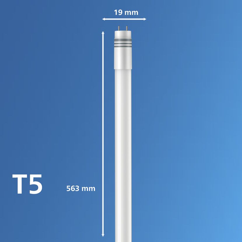 LED-Leuchtröhre T5 G5 7,1 W 1000 lm 600 mm matt