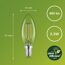 LED-Leuchtmittel 'Classic' B35 E14 40 W 485 lm klar
