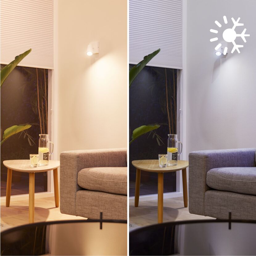 LED-Spot GU10 4,7 W 345 lm klar dimmbar