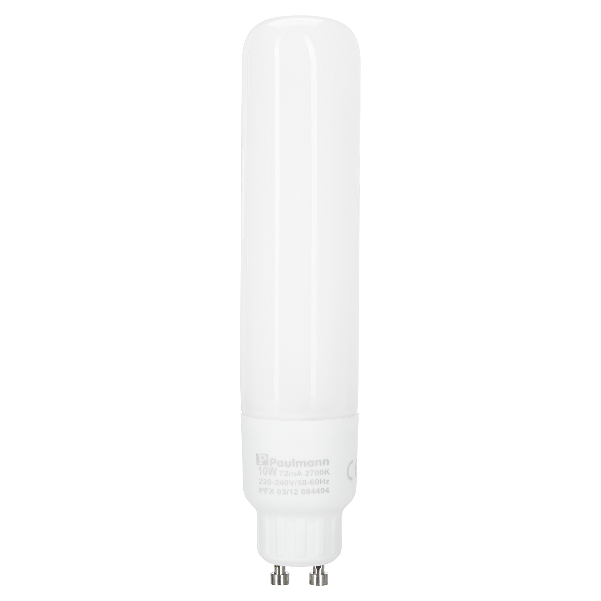 Energiesparlampe 'Röhre' GU10 warmweiß 10 W + product picture