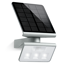 Verkleinertes Bild von Solar-LED-Wandstrahler 'XSolar L-S' mit Bewegungsmelder silbern 18,9 x 29,8 cm, 150 lm
