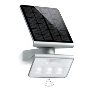 Solar-LED-Wandstrahler 'XSolar L-S' mit Bewegungsmelder silbern 18,9 x 29,8 cm, 150 lm