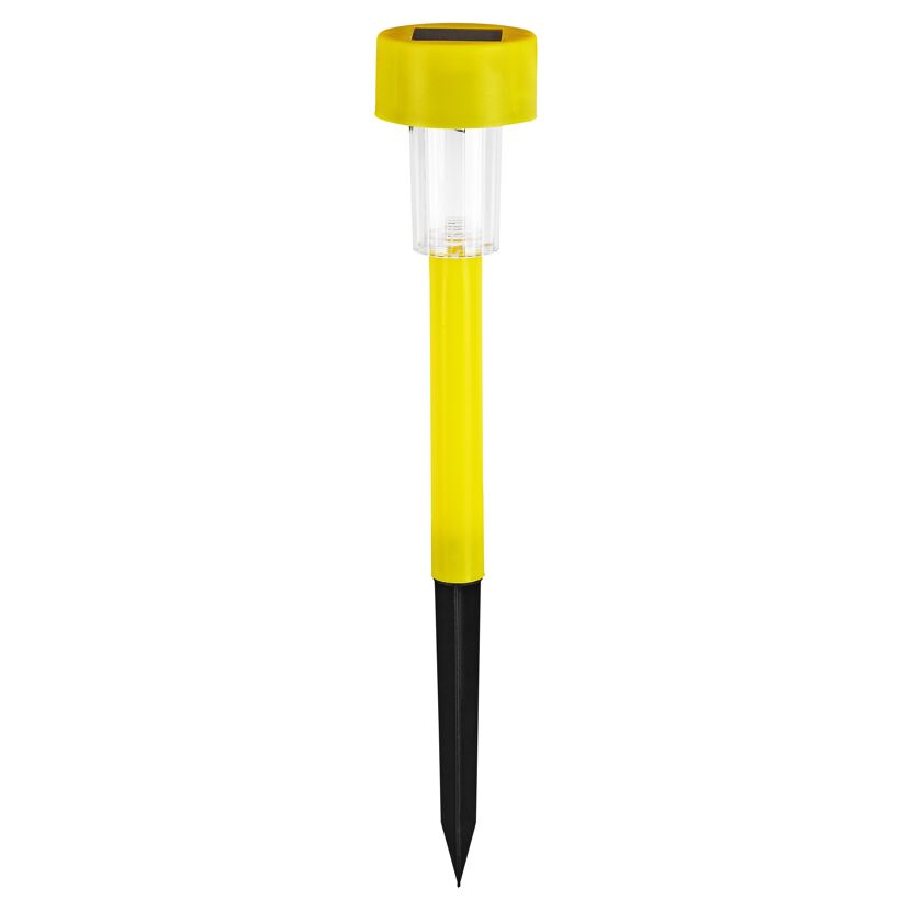 Gelbe Solar-LED-Leuchte