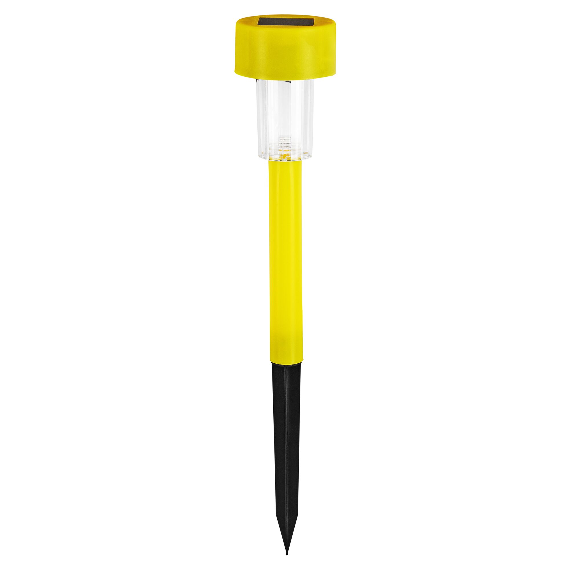 Gelbe Solar-LED-Leuchte